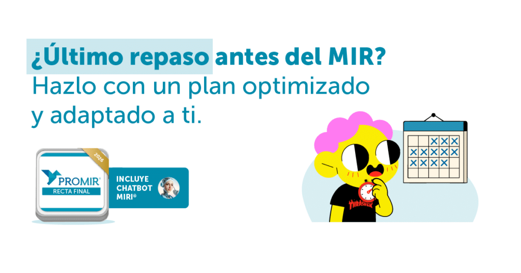 Solicita la demo gratuita de PROMIR Recta Final y empieza a preparar el MIR 2026