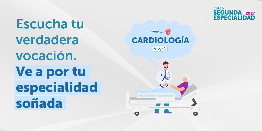 Médico atendiendo paciente en cardiología como segunda especialidad MIR